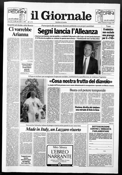 Il giornale : quotidiano del mattino